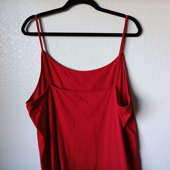 🌟3/$15 Faded Glory 4X 26/28W Red Camisole Top - Picture 4 of 5